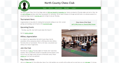 Desktop Screenshot of northcountychess.com