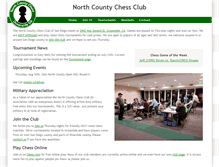 Tablet Screenshot of northcountychess.com